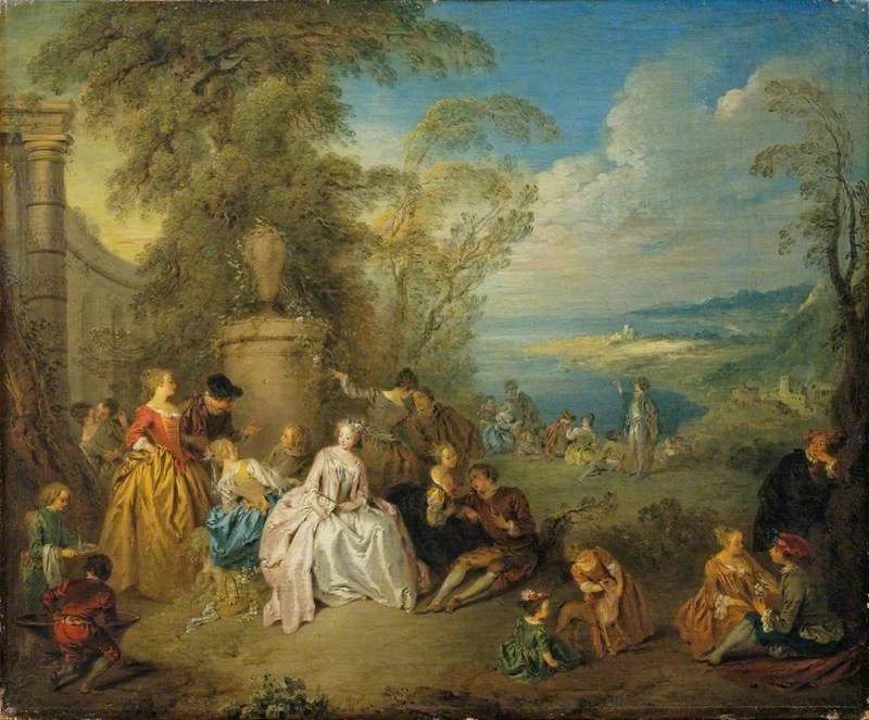 Festa galante - The Wallace Collection, Londra